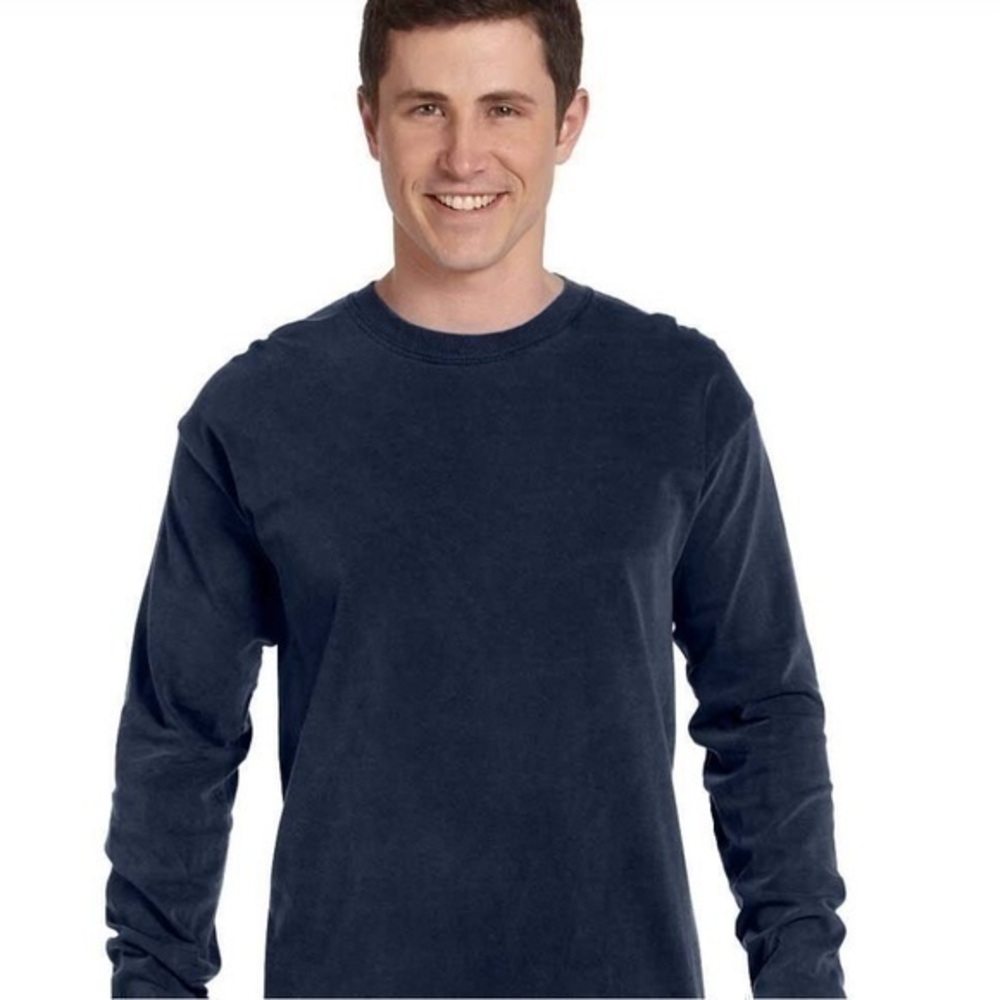Our Legacy Men's Long Sleeve Top/Shirt Size 50 (US L) Color Navy Blue